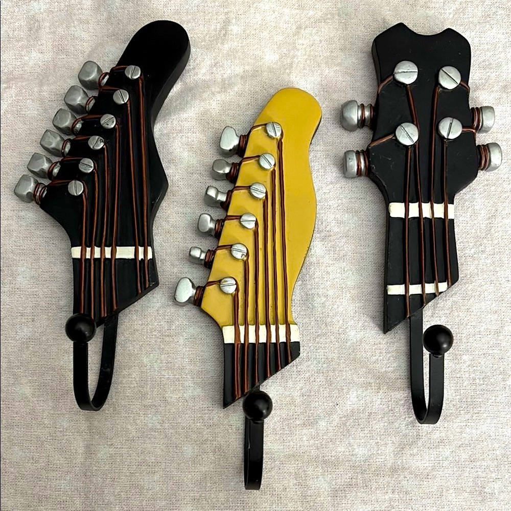 Guitar Headstock Wall Hooks